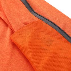 Alpine Pro GOLL pánska oranžová rýchloschnúca mikina