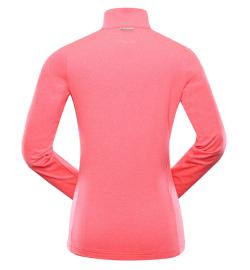 Alpine Pro GOLLA dámská oranžová rychleschnoucí mikina celozip