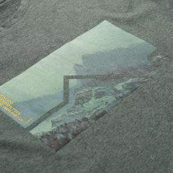 Alpine Pro GORAF 2 pánské zelené melírované triko