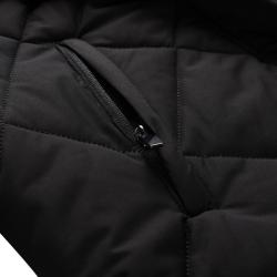 Alpine Pro GOSBERA dámský černý kabát s membránou ptx dlouhý POUZE S-Lady (širší) (VÝPRODEJ)