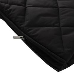 Alpine Pro GOSBERA dámsky čierny kabát s membránou ptx dlhý POUZE S-Lady (širší) (VÝPREDAJ)