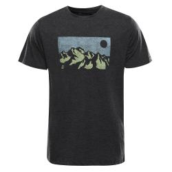 Alpine Pro GREM 2 pánske čierne tričko