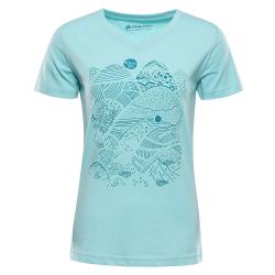 Alpine Pro GREMA 2 dámske modré funkčné tričko