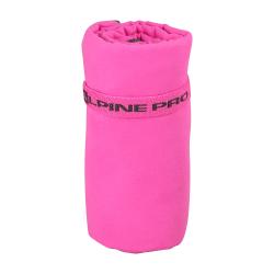 Alpine Pro GRENDE ružový rýchloschnúci uterák 60x120cm uterák, osuška Alpine Pro GRENDE ružový rýchloschnúci uterák 60x120cm uterák, osuška