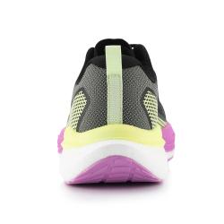 Alpine Pro HARRA růžovo žluté dámská běžecká obuv s podešví carbon plate