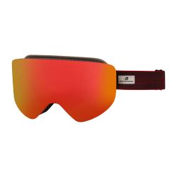 Alpine Pro HELLQE lyžiarske červené okuliare Alpine Pro HELLQE lyžiarske červené okuliare