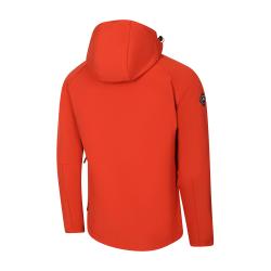 Alpine Pro HOOR červená pánská softshellová bunda s membránou