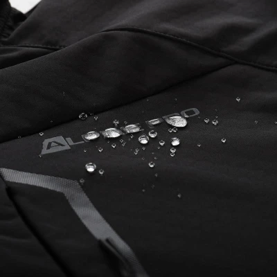 Alpine Pro HOOR pánská černá softshellová bunda