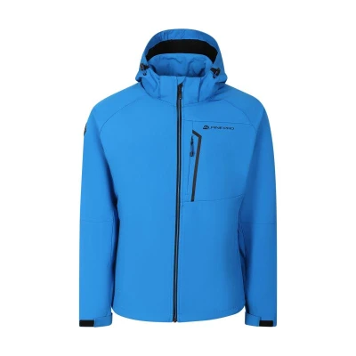 Alpine Pro HOOR pánská modrá softshellová bunda