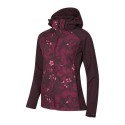 Alpine Pro HOORA dámská fialová softshellová bunda POUZE M (VÝPRODEJ)