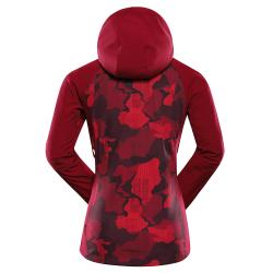 Alpine Pro HOORA dámská softshellová bunda RŮŽOVÁ / FIALOVÁ