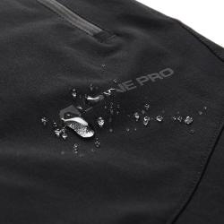 Alpine Pro HURF 2 černé pánské softshellové kalhoty