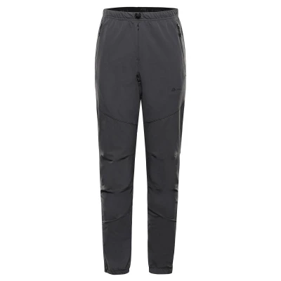 Alpine Pro HURF 2 šedé pánské softshellové kalhoty Alpine Pro HURF 2 šedé pánské softshellové kalhoty
