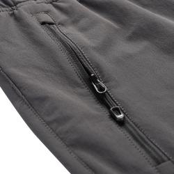 Alpine Pro HURF 2 šedé pánské softshellové kalhoty