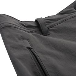 Alpine Pro HURFA 2 dámské softshellové kalhoty NEUTRÁLNÍ / ZEMITÁ