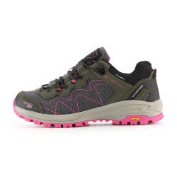 Alpine Pro IBANE 2 sivoružová dámska outdoorová obuv s membránou