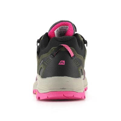 Alpine Pro IBANE 2 šedo-růžová dámská outdoorová obuv s membránou