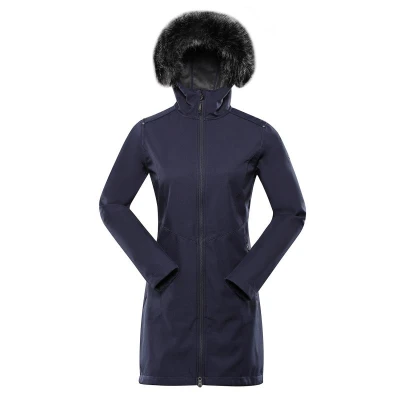 Alpine Pro IBORA dámský modrý softshellový kabát Alpine Pro IBORA dámský modrý softshellový kabát