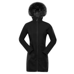 Alpine Pro IBORA dámský černý softshellový kabát Alpine Pro IBORA dámský černý softshellový kabát