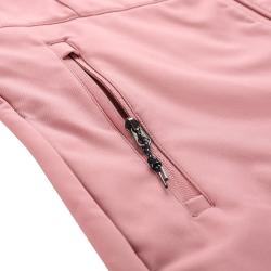 Alpine Pro IBORA dámský růžový softshellový kabát