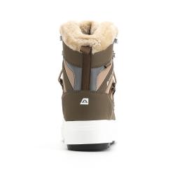Alpine Pro IKEDA hnědá dámská zimní obuv s membránou ptx