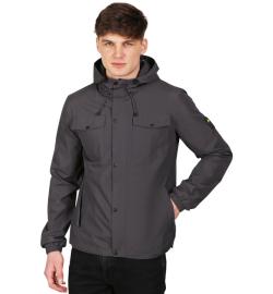 Alpine Pro IKEL pánská bunda NEUTRÁLNÍ / ZEMITÁ