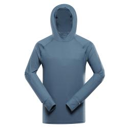 Alpine Pro IZAR pánská modrá rychleschnoucí mikina