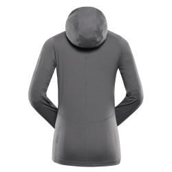 Alpine Pro IZARA dámská šedá rychleschnoucí mikina