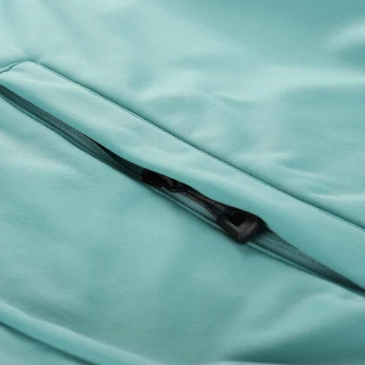 Alpine Pro JARGA dámská zelená lyžařská softshellová bunda