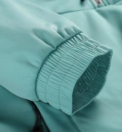 Alpine Pro JARGA dámská zelená lyžařská softshellová bunda