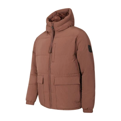 Alpine Pro JEREM pánská bunda hi-therm hnědá