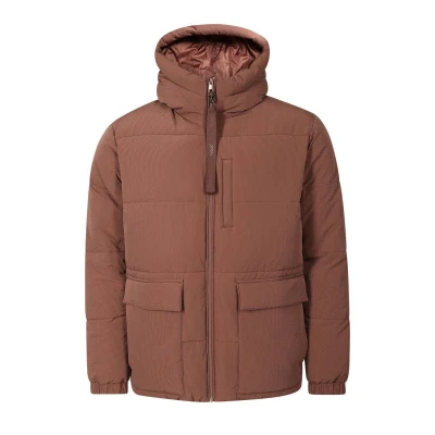 Alpine Pro JEREM pánská bunda hi-therm hnědá Alpine Pro JEREM pánská bunda hi-therm hnědá