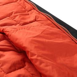 Alpine Pro JORW červená pánská mikina s merino výplní