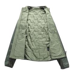 Alpine Pro JORW zelená pánská mikina s merino výplní