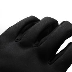 Alpine Pro KAHUG lyžařské černé softshellové rukavice