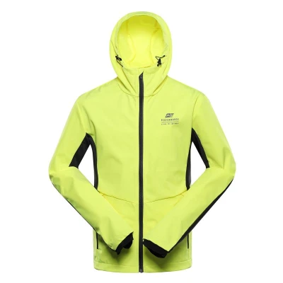 Alpine Pro KERAK pánská softshellová bunda žlutá Alpine Pro KERAK pánská softshellová bunda žlutá