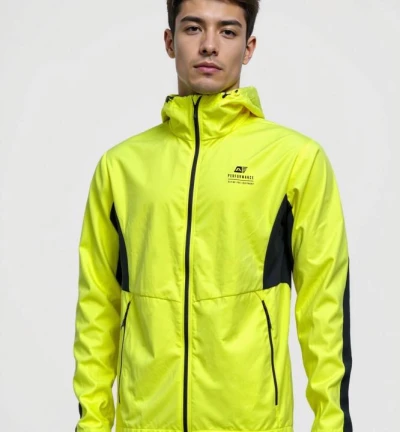 Alpine Pro KERAK pánská softshellová bunda žlutá
