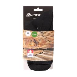 Alpine Pro KEROWE černé antibakteriální ponožky