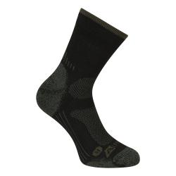 Alpine Pro KEROWE černé antibakteriální ponožky