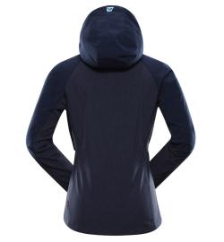 Alpine Pro LANCA dámská modrá softshellová bunda s membránou softshell