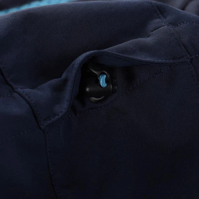 Alpine Pro LANCA dámská modrá softshellová bunda s membránou softshell
