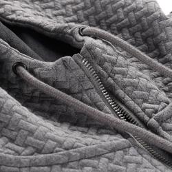 Alpine Pro LEL pánská mikina NEUTRÁLNÍ / ZEMITÁ