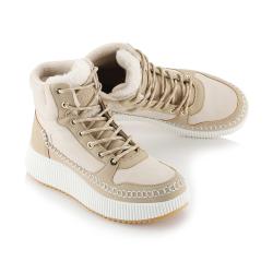 Alpine Pro LERCA dámská zimná obuv NEUTRÁLNÍ / ZEMITÁ