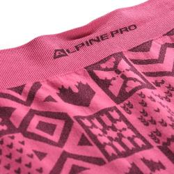 Alpine Pro LESSA dámské růžové funkční spodky
