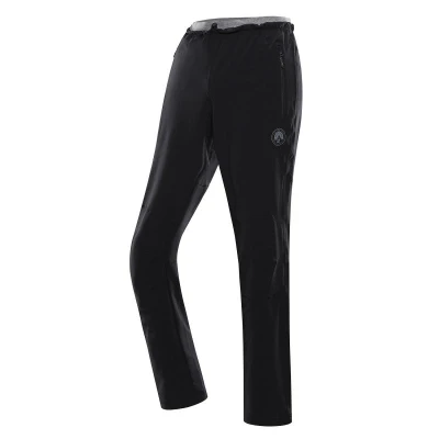Alpine Pro LIEM pánské černé softshellové kalhoty Alpine Pro LIEM pánské černé softshellové kalhoty