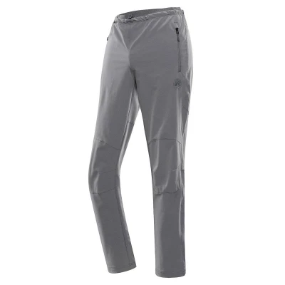 Alpine Pro LIEM pánské šedé softshellové kalhoty Alpine Pro LIEM pánské šedé softshellové kalhoty
