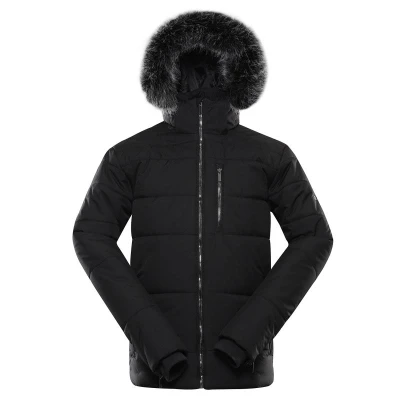 Alpine Pro LODER pánská černá bunda s membránou ptx Alpine Pro LODER pánská černá bunda s membránou ptx