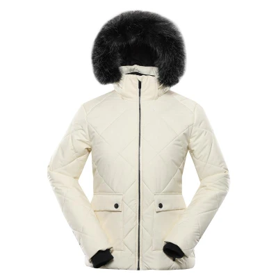 Alpine Pro LODERA dámská žlutá bunda s membránou ptx zimní Alpine Pro LODERA dámská žlutá bunda s membránou ptx zimní