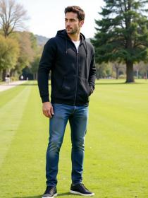 Alpine Pro LOKK pánská černá mikina