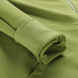 Alpine Pro LOKK zelená pánská bavlněná mikina s kapucí